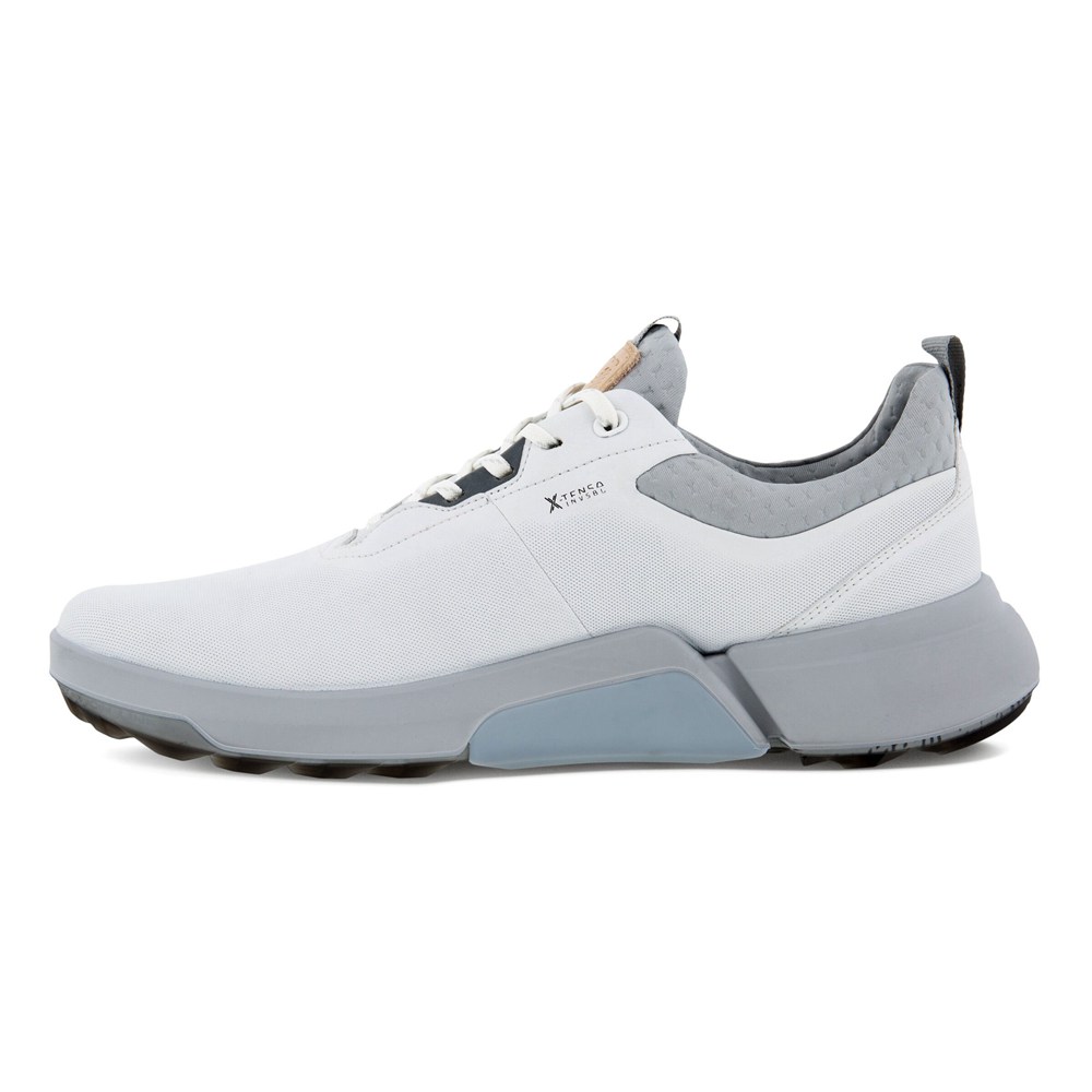 ECCO Mens Golf Shoes White - Biom H4 - PNR-952617